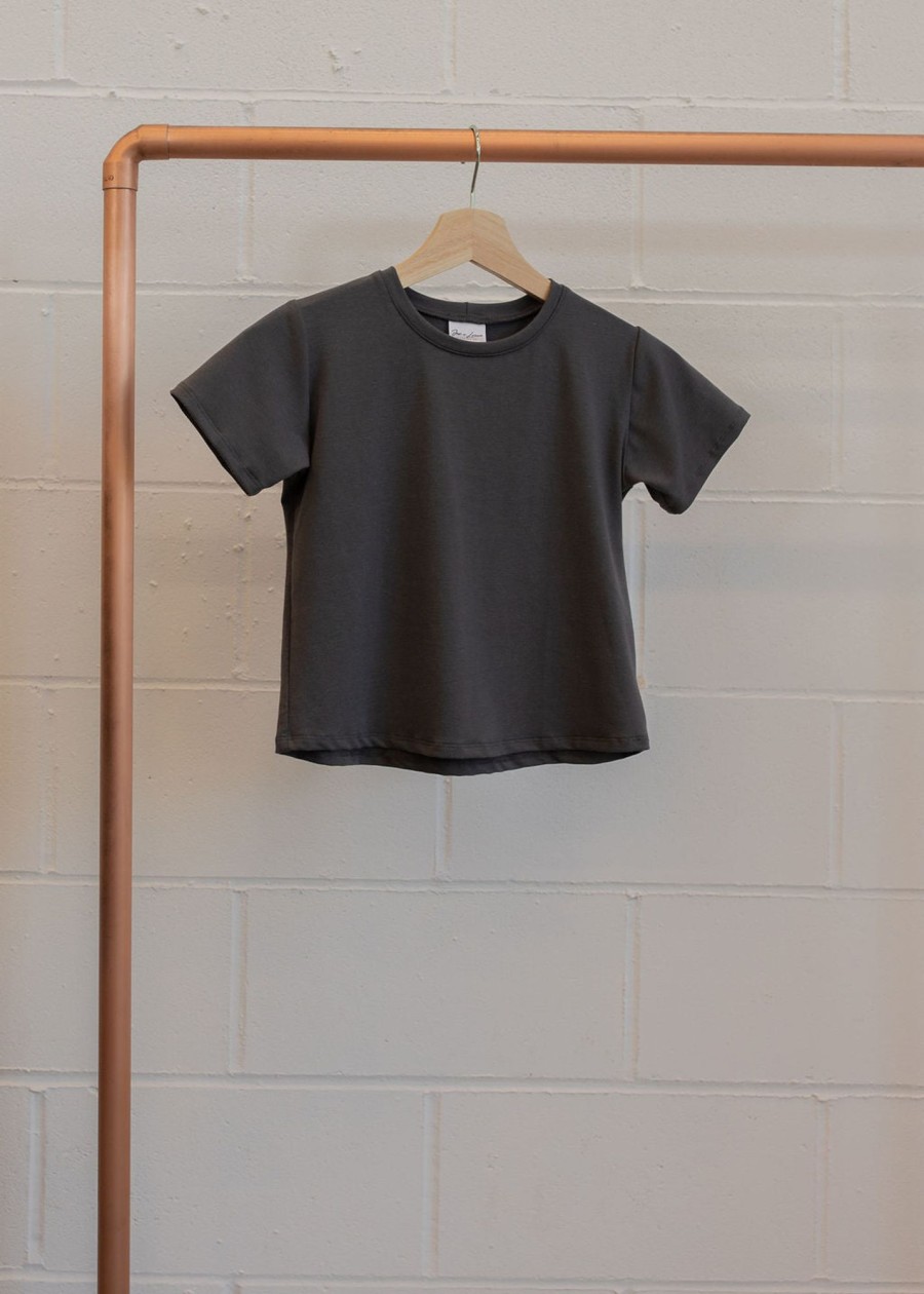 Mini Jax + Lennon | Cropped Tee - Youth