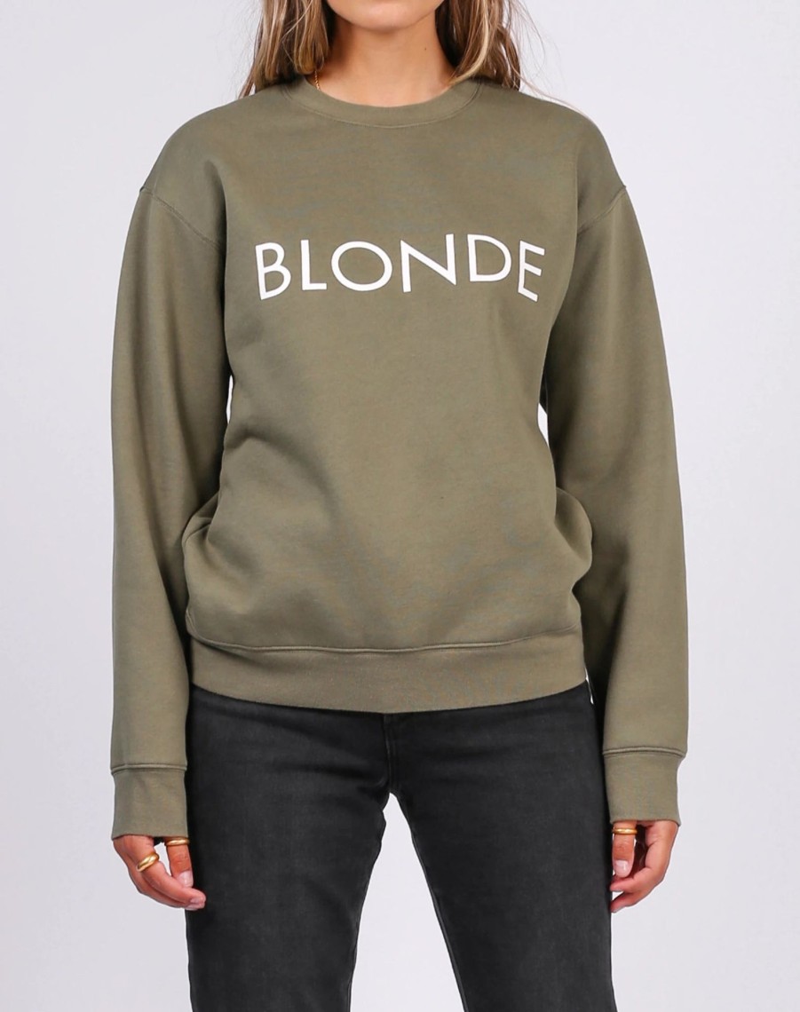 Ladies Brunette the Label | Brunette The Label - Classic Crew - "Brunette" | Black