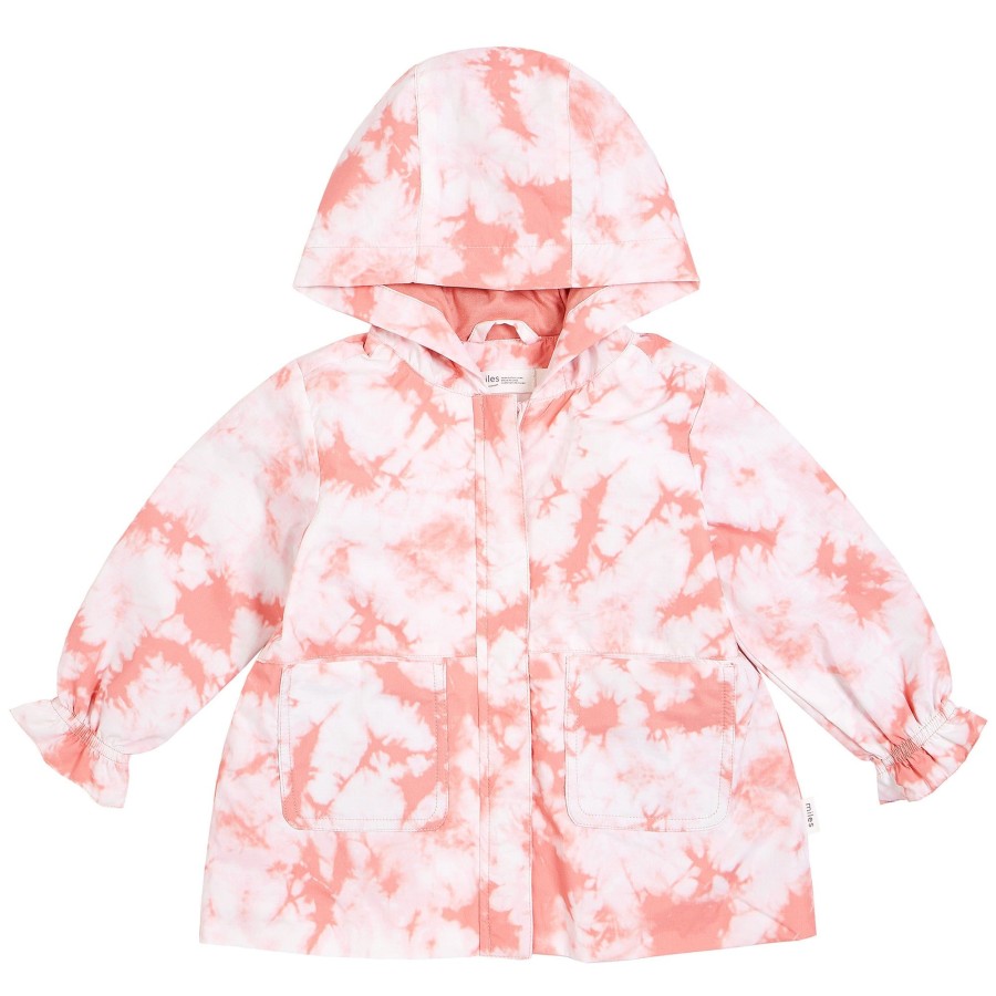 Mini Miles the Label | Breeze Breaker Jacket - Tie Dye Melon