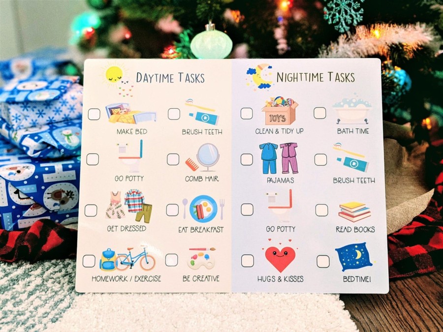 Toys + Games Love Designs | Reusable Sign - Routine Chart