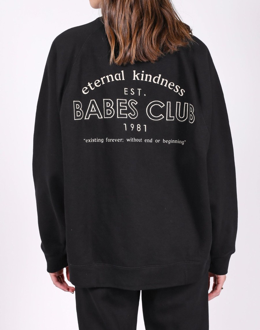 Ladies Brunette the Label | Nybf Crew Fleece - "Eternal Kindness"