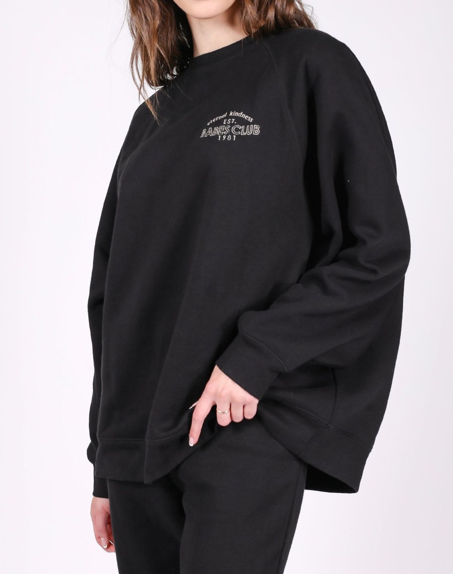 Ladies Brunette the Label | Nybf Crew Fleece - "Eternal Kindness"