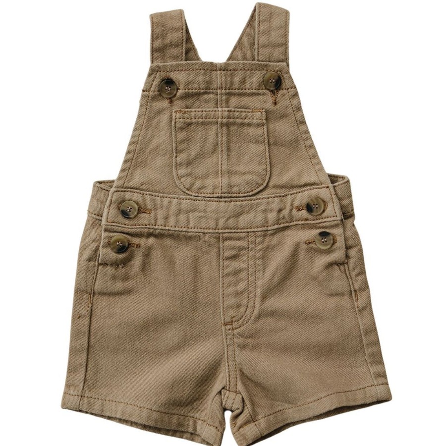 Mini Mebie Baby | Canvas Overalls