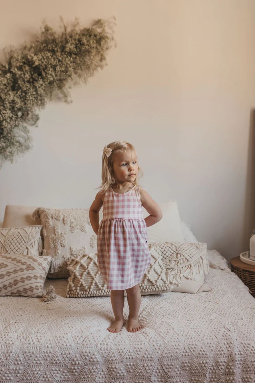 Mini Lou & Bear | Racerback Dress - Bohemian Dream