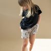 Mini Tiny Button Apparel | Classic Shorts Olive