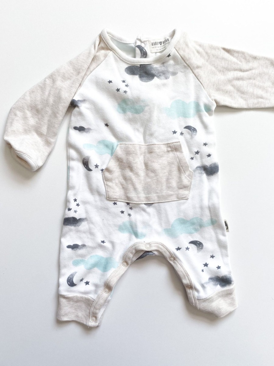 Pre-Loved MM Pre-Loved | Romper - Clouds (0-3M)