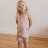 Mini Lou & Bear | Tank Top - Spring Bloom