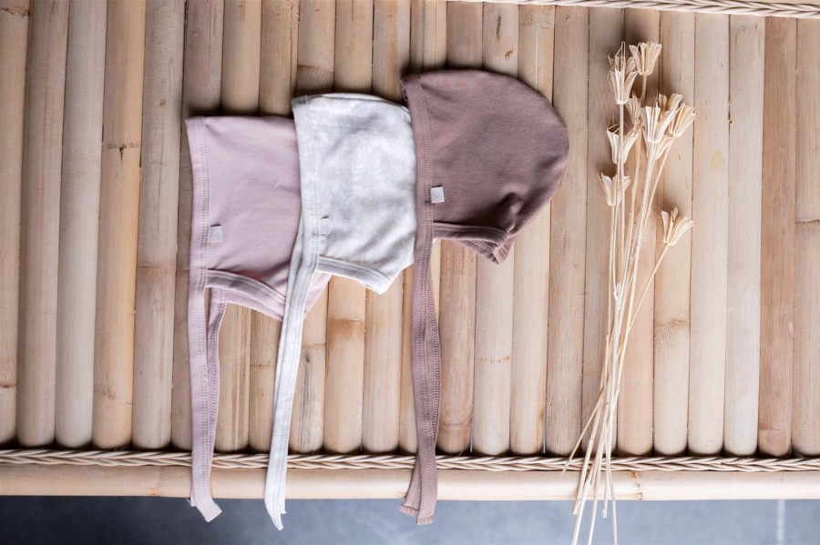 Mini Jax + Lennon | Infant Bonnet Raw Umber