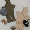 Mini Mebie Baby | Hooded Short Set