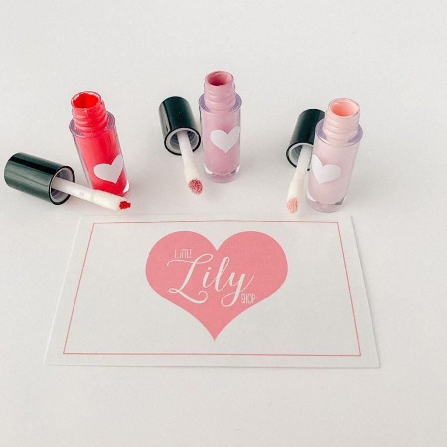 Toys + Games Little Lily Shop | Little Lily Shop - Pretend Make Up - Mini Lip Gloss