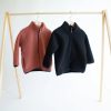 Mini Tiny Button Apparel | Sherpa Jacket