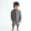 Mini Tiny Button Apparel | Hooded Romper