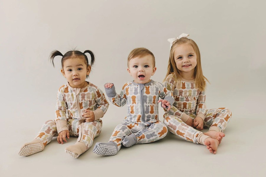 Mini Mebie Baby | Bamboo Two Piece Cozy Set - Bunny