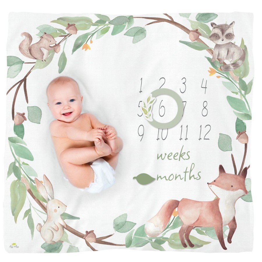 Goods Itzy Ritzy | Cutie Captures - Milestone Blanket