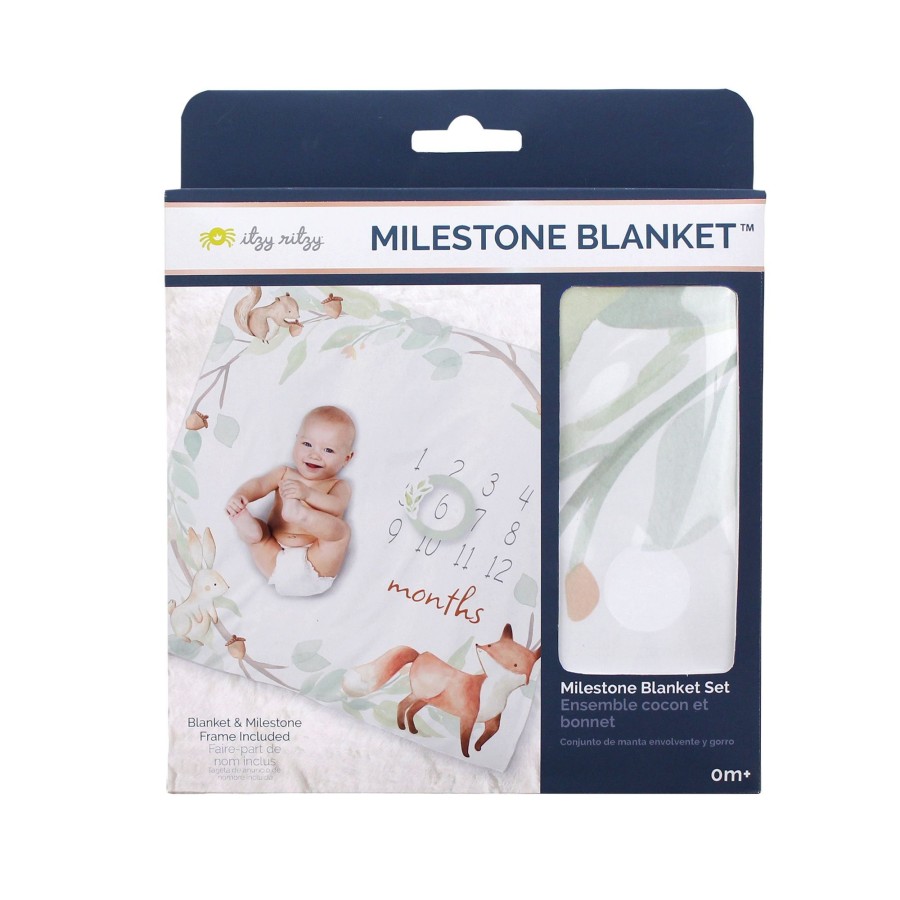 Goods Itzy Ritzy | Cutie Captures - Milestone Blanket