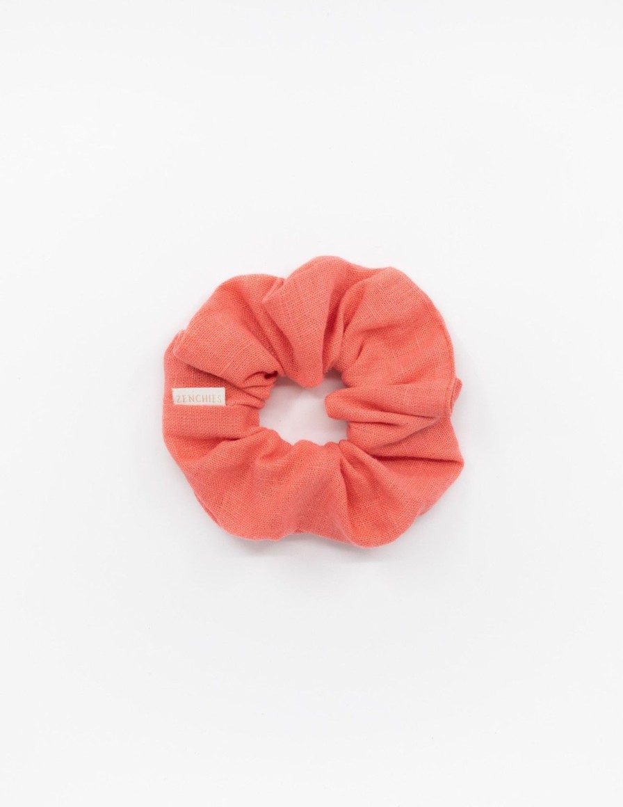 Ladies Zenchies | Zenchies - Scrunchie - Coral