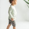 Mini Tiny Button Apparel | Harem Shorts