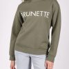 Ladies Brunette the Label | Classic Crew - "Brunette" | Olive