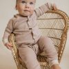 Mini Jax + Lennon | Ribbed Infant Lounge Suit