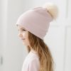 Mini Loulou Lollipop | Pom Pom Beanie - Waffle