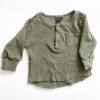 Pre-Loved MM Pre-Loved | Long Sleeve Thermal - Green (12-18M)