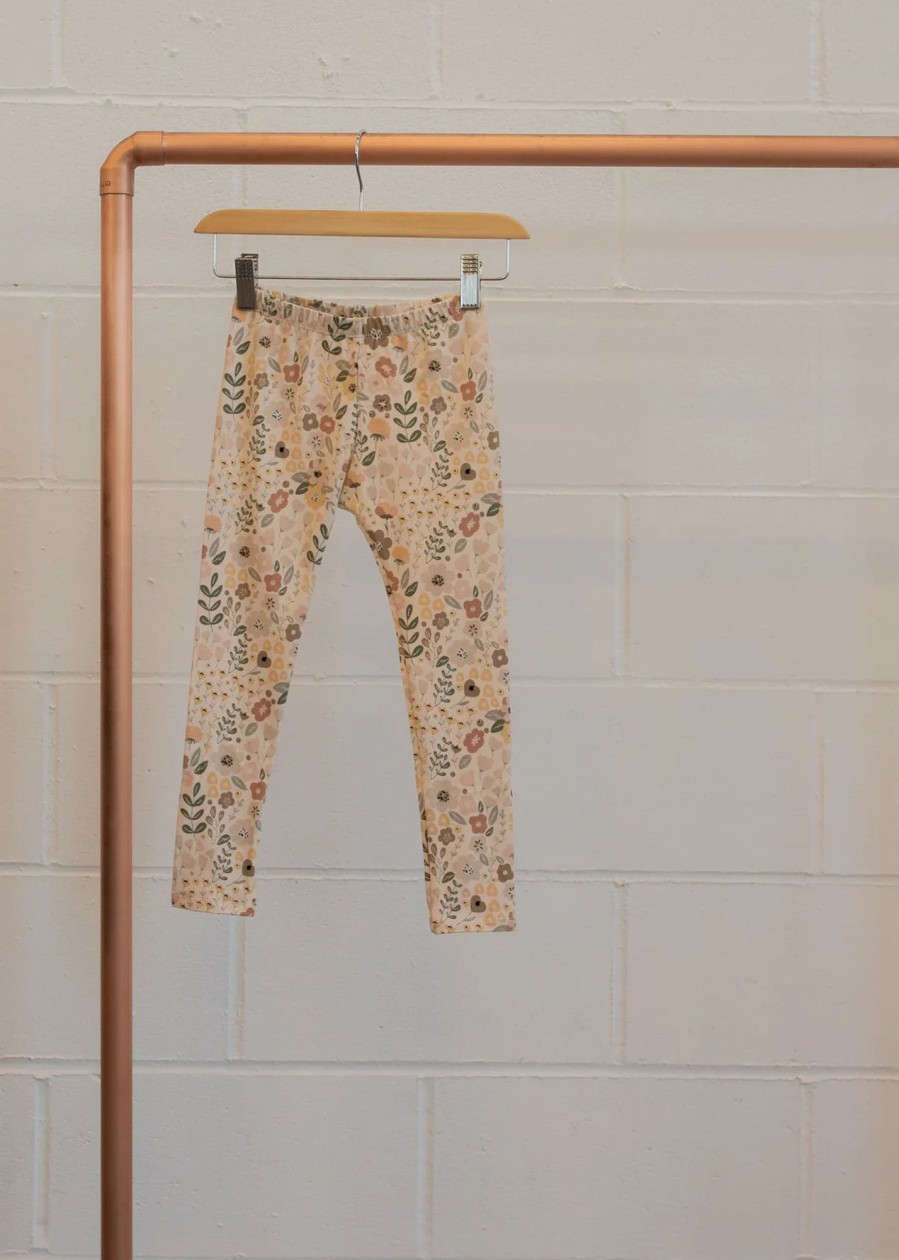 Mini Jax + Lennon | Youth Leggings Fall Floral