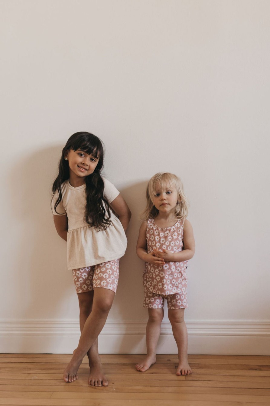 Mini Lou & Bear | Tank Top - Spring Bloom