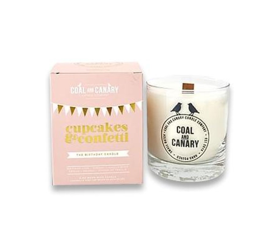 Gifts Coal and Canary | Coal & Canary Candle - Cupcakes + Confetti: The Birthday Candle