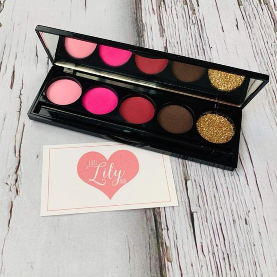 Toys + Games Little Lily Shop | Little Lily Shop - Pretend Make Up Eyeshadow Palette