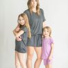 Mini Tiny Button Apparel | Lounge Set