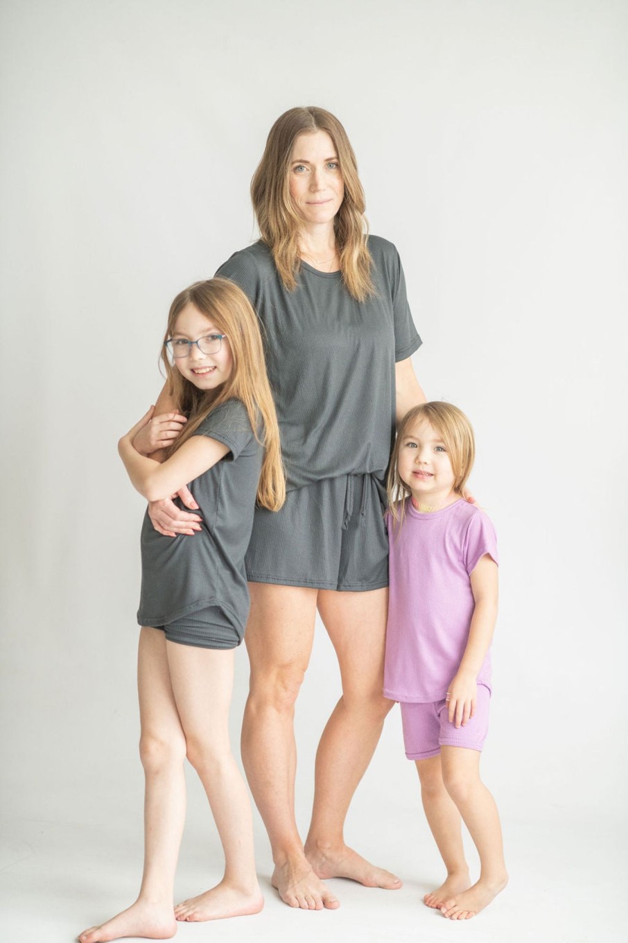 Mini Tiny Button Apparel | Lounge Set