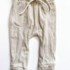 Pre-Loved MM Pre-Loved | Pants Waffle Knit - Cream (12-18M)