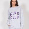 Ladies Brunette the Label | Big Sister Crew - "Kind Club" | Pebble Grey