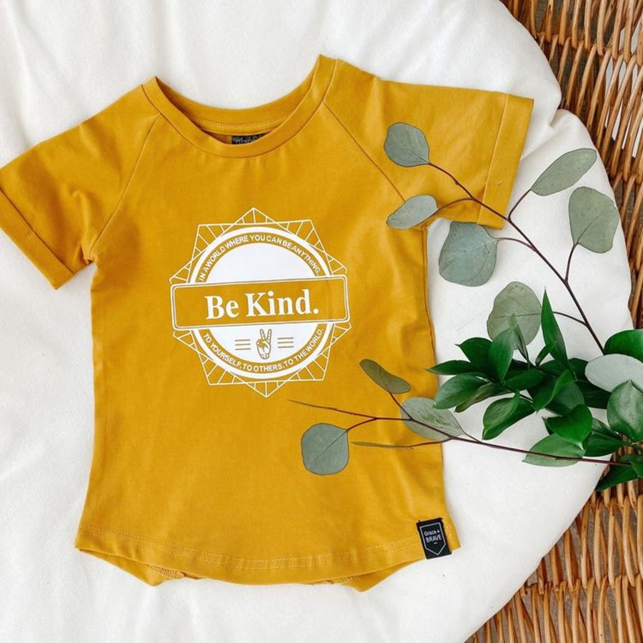 Mini Grace + Brave | Grace & Brave - Tee - Be Kind.