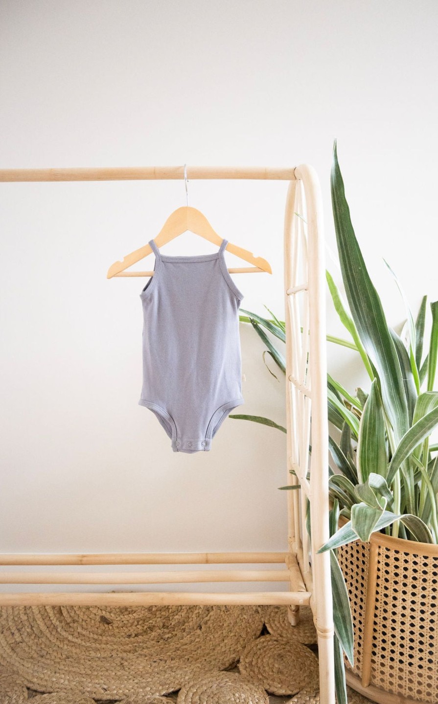 Mini Jax + Lennon | Onesie - Tank Dried Lavender