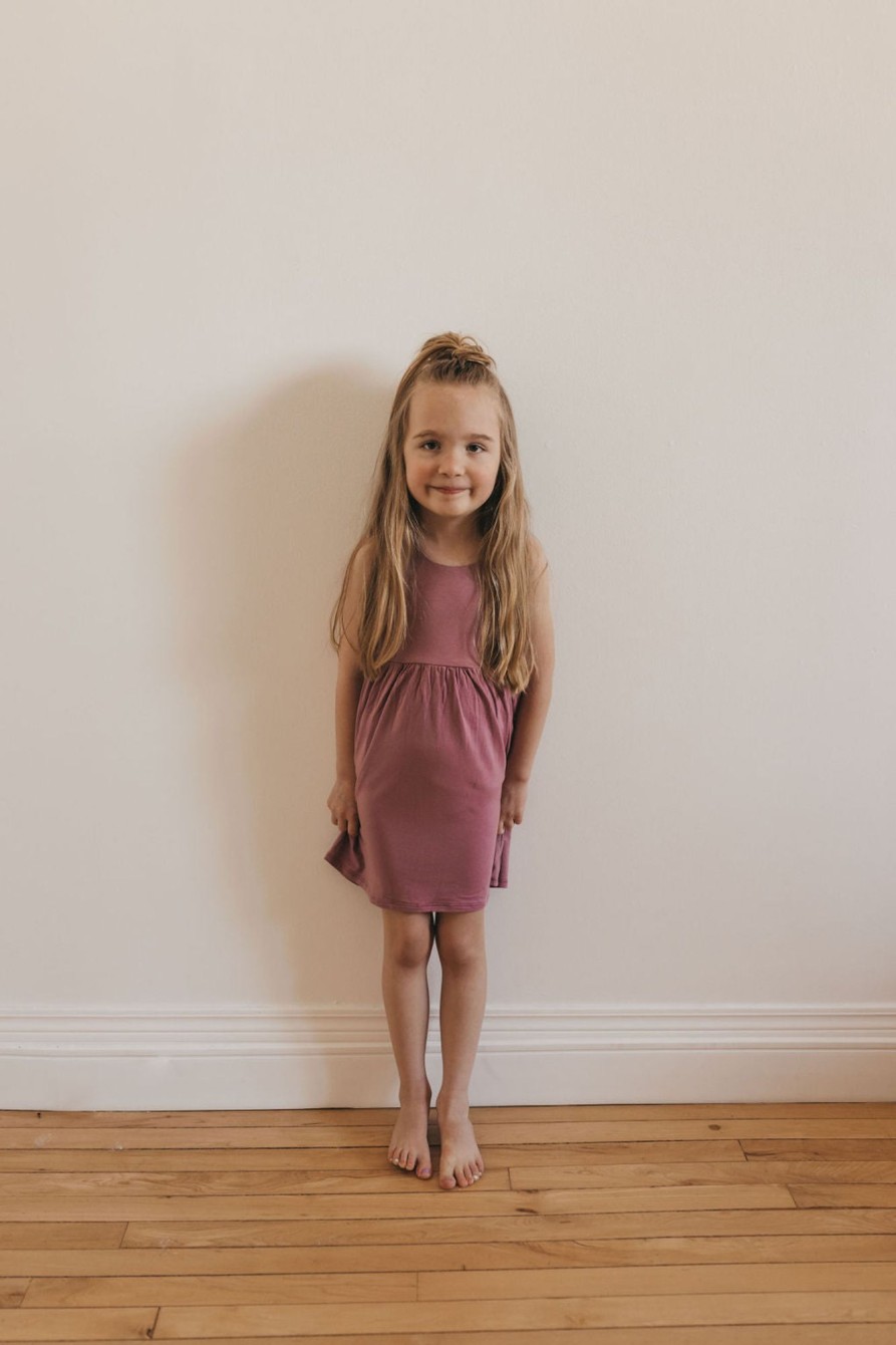 Mini Lou & Bear | Racerback Dress