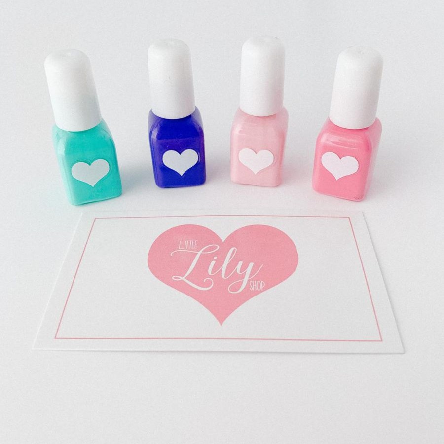 Toys + Games Little Lily Shop | Little Lily Shop - Pretend Make Up - Mini Nail Polish