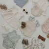 Mini Mebie Baby | Peplum Linen Set