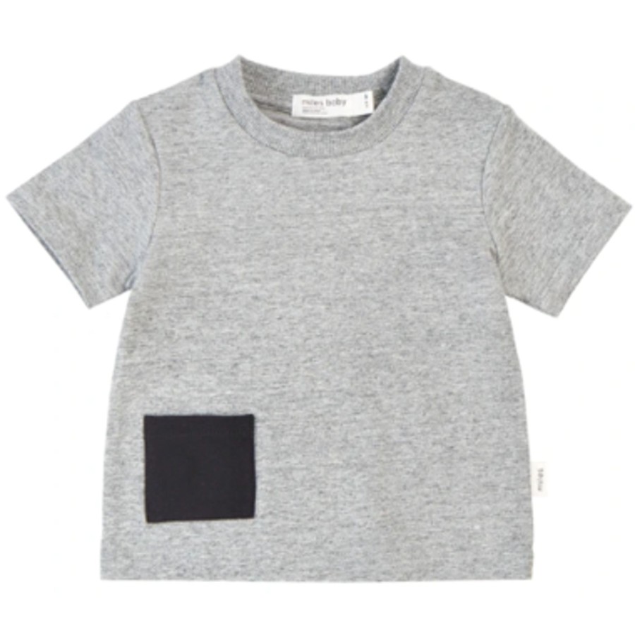 Mini Miles the Label | Tee W/ Patch Pocket - "Basics"