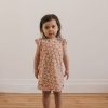 Mini Lou & Bear | Ruffle Sleeve Dress - Spring Bloom