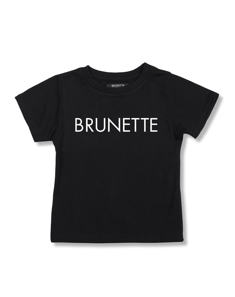 Mini Brunette the Label | Brunette The Label - Little Babes Crew - "Blonde" | Black