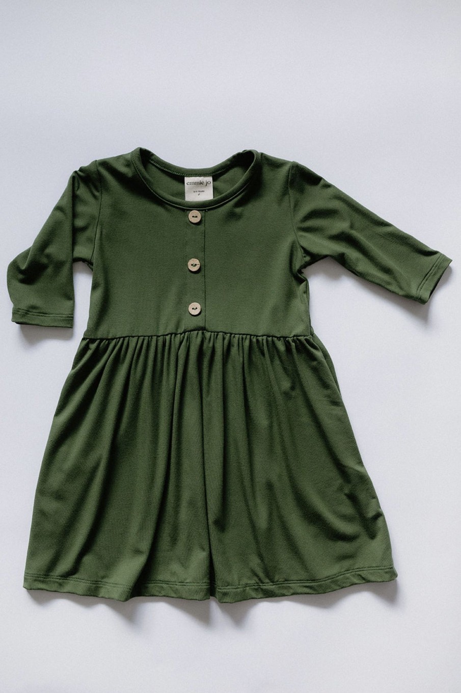 Mini Emmie Jo Clothing Co | 3/4 Sleeve Peplum Dress