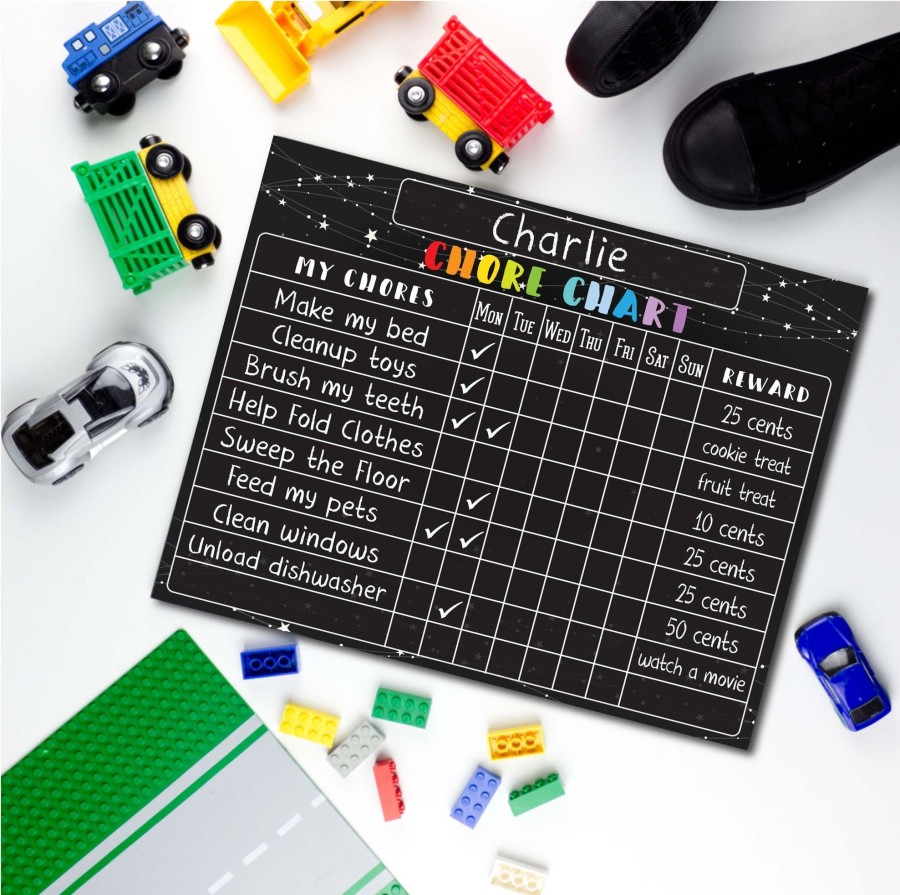 Toys + Games Love Designs | Reusable Sign - Chore Chart