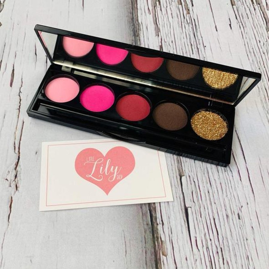 Toys + Games Little Lily Shop | Little Lily Shop - Pretend Make Up Eyeshadow Palette