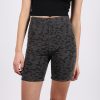 Ladies Brunette the Label | Brunette The Label - Biker Short - Slate Leopard