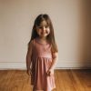 Mini Lou & Bear | Racer Back Twirl Dress