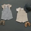 Mini Mebie Baby | Linen Overalls