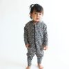 Mini Tiny Button Apparel | Hooded Romper