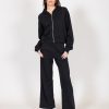 Ladies Brunette the Label | Middle Sister Full Zip Hoodie - Waffle Knit