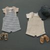 Mini Mebie Baby | Linen Overalls